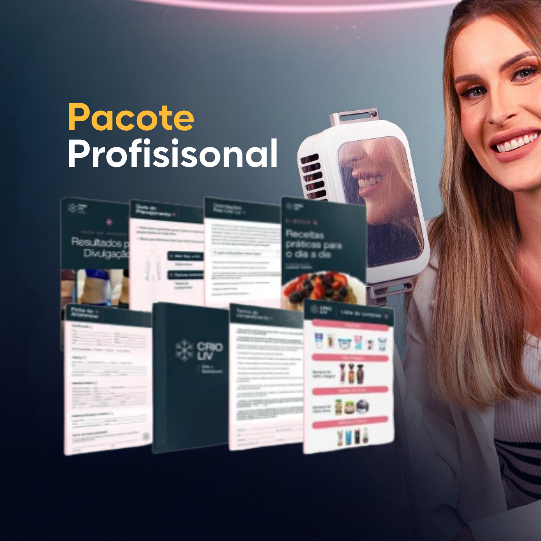 Pacote Profissional CRIO LIV PRO